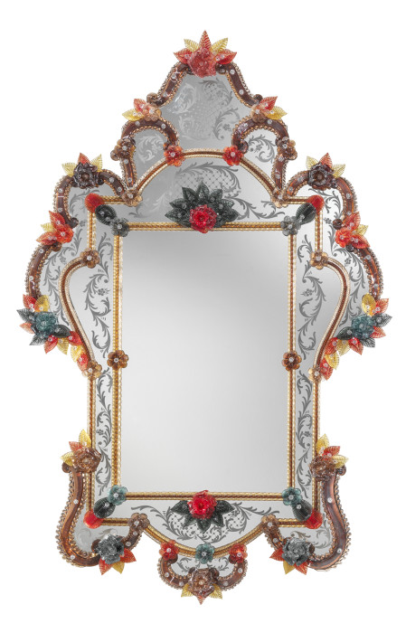 Venetian artistic Mirror 'Art. 70 C'