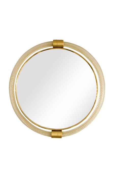 Specchio vintage: Torchon cerchio
