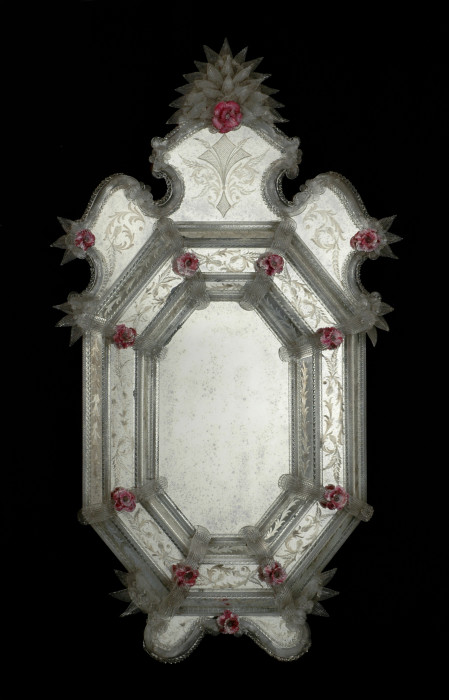 Venetian artistic Mirror 'Art. 494 - La Fenice'